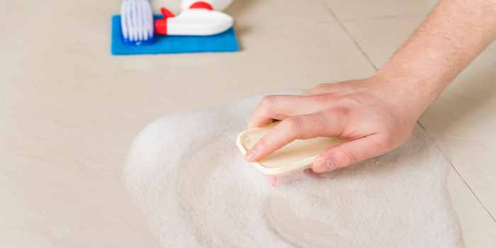 washing marble