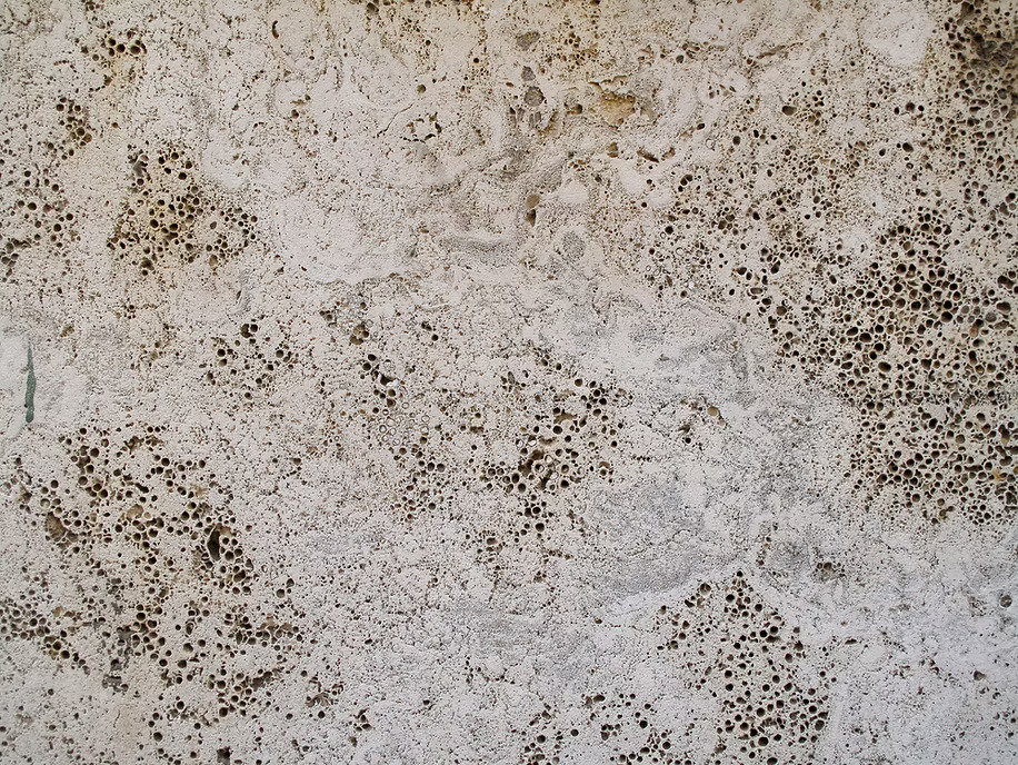 Porosity of the material Stone and Marble